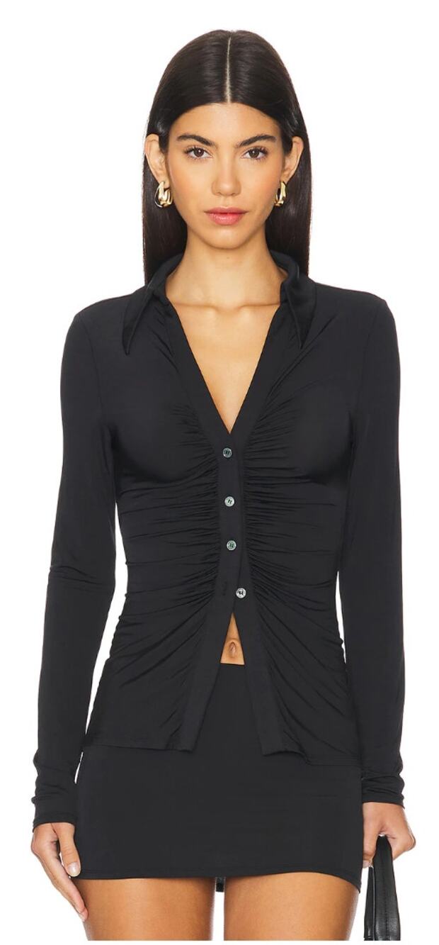 Lovers and Friends Layla Top Black Size S
